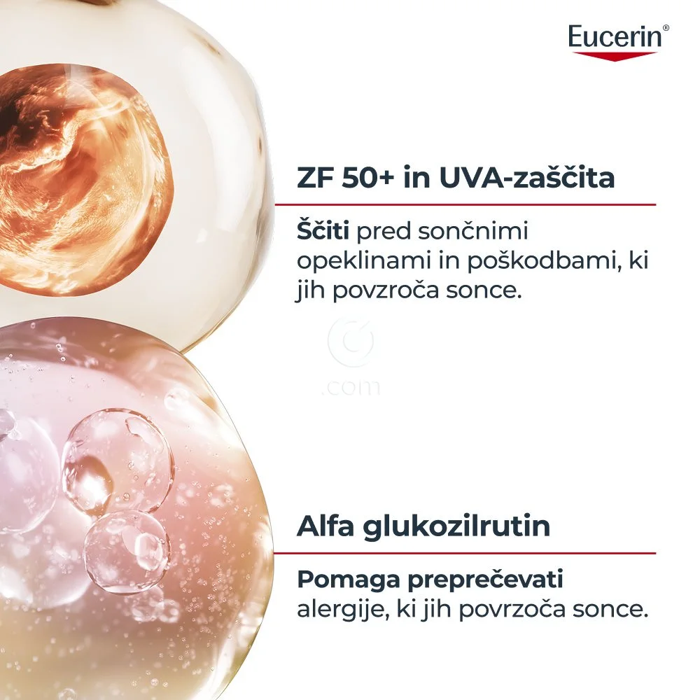  Eucerin Sun Allergy protect, kremni gel za zaščito pred soncem - ZF 50+ (150 ml)